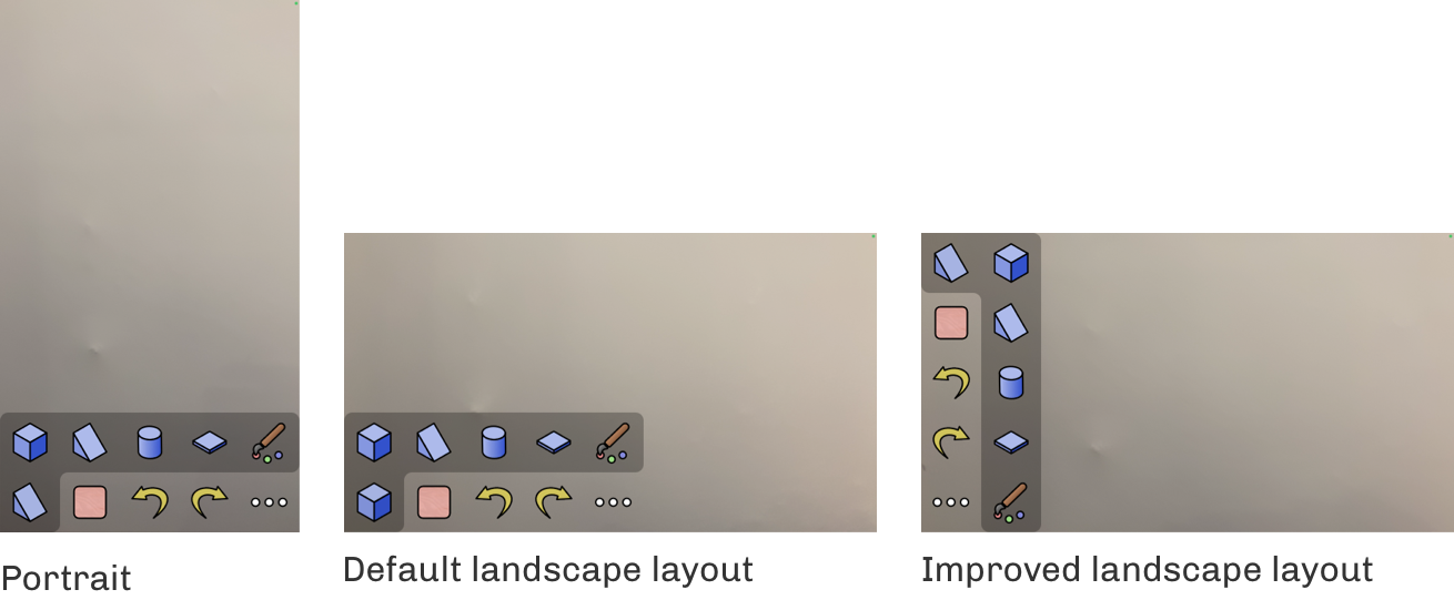 Aero Blocks UI Layout